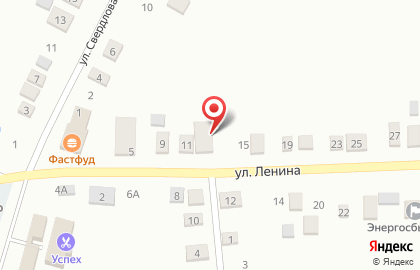 Бегемотик на улице Ленина на карте