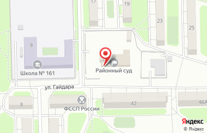 Красноглинский районный суд на карте