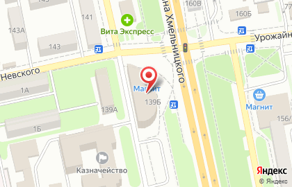 Микрофинансовая организация Белзайм на проспекте Богдана Хмельницкого на карте