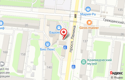 Киоск Душистый хмель на проспекте Ленина на карте