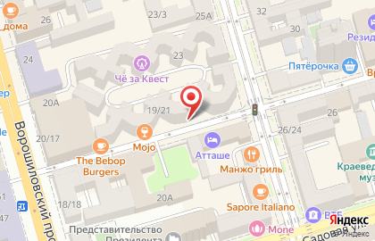 Туристическое агентство Anex tour на улице Суворова на карте
