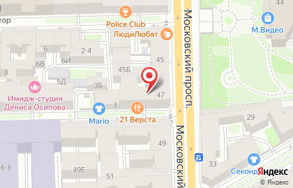 Стекольный мир-СПб на Технологическом институте I на карте