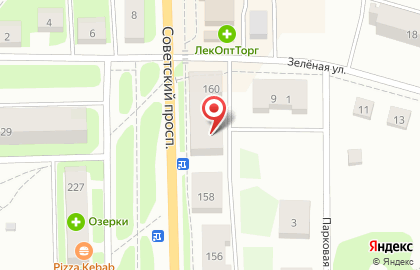 Ресторан доставки Суши шоп на Советском проспекте на карте