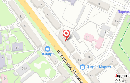 Агентство недвижимости, ИП Рязанцева В.П. на карте