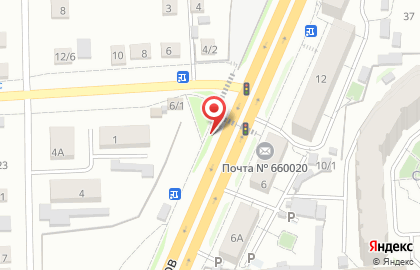 Ломбард-Кредит в Советском районе на карте