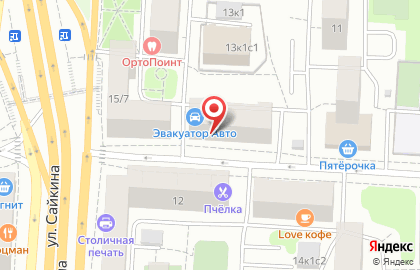 Магазин БочкаШоп 2013 на метро Автозаводская (Московское центральное кольцо) на карте