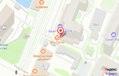 Ресторан il Gusto на улице Выучейского на карте