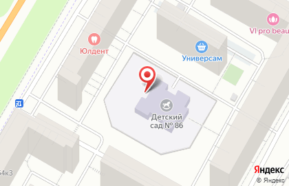 Детский сад №86, Красносельский район на карте
