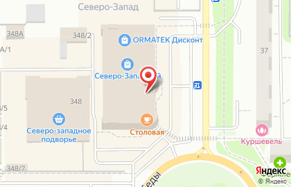Мебельная фабрика ГаРам в Курчатовском районе на карте