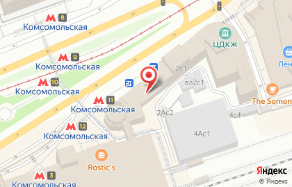 Мосгортранс в Красносельском районе на карте