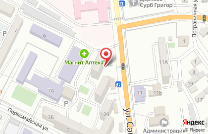 Банкомат Возрождение на улице Сакко и Ванцетти на карте