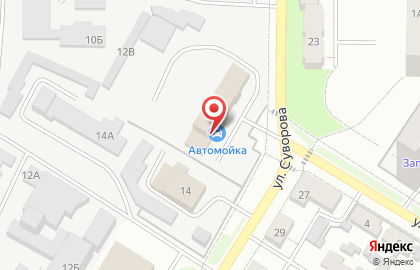 Автомойка CarWash в Новокуйбышевске на карте