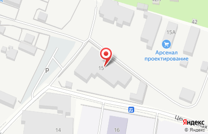 Фабрика "Арсенал Проектирование" на карте
