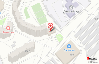 Продуктовый магазин Сахарок на проспекте Тракторостроителей, 48г на карте