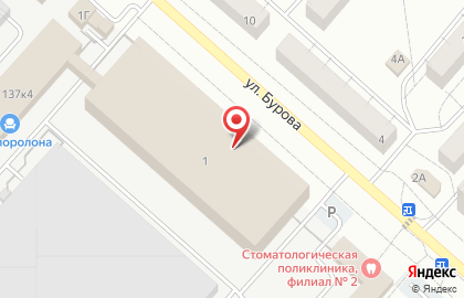 ЗАО Легпромпрогресс на улице Бурова на карте