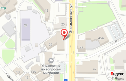 ВСК на Зосимовской улице на карте