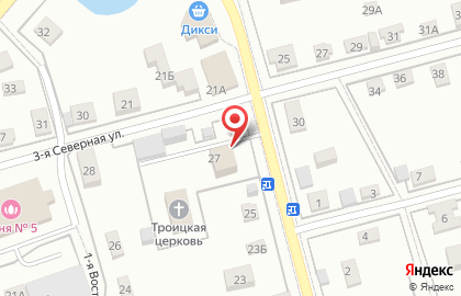 Церковь Благословение на карте