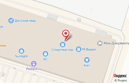 Магазин Спортмастер в Челябинске на карте