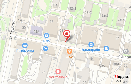 Страховая компания СберСтрахование на улице Дзержинского на карте
