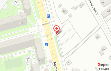 Автостоянка в Санкт-Петербурге на карте