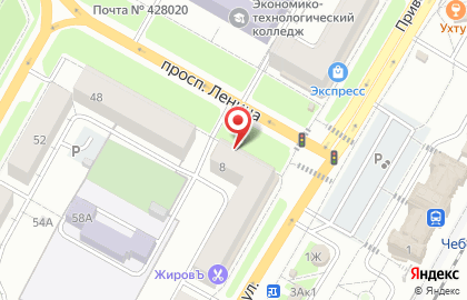Магазин Купец в Чебоксарах на карте