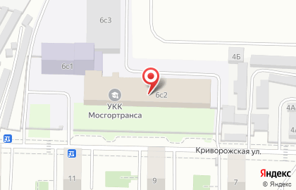 Учебно-курсовой комбинат ГУП "Мосгортранс" на карте