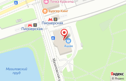 Научно-производственная корпорация Сибирское Здоровье на метро Пионерская на карте