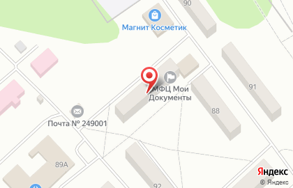 Многофункциональный центр Мои Документы на улице Дзержинского на карте