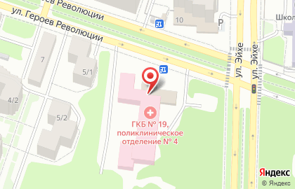 Страховая компания РОСНО-МС на улице Героев Революции на карте