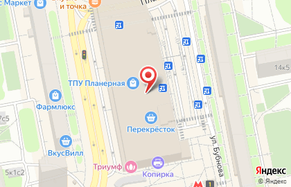 Магазин Музыка сновидений на Планерной улице на карте