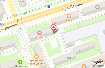 Банк ВТБ 24 на улице Ленина, 82 на карте