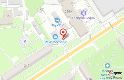 Автостоянка в Москве на карте