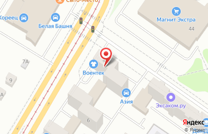 Торгово-установочный центр Akulaopt в Орджоникидзевском районе на карте