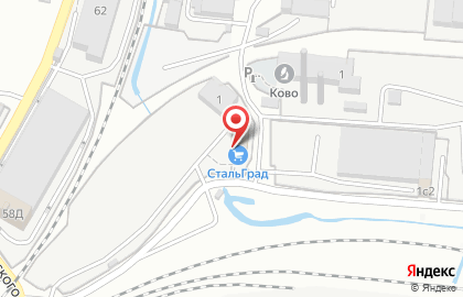 Компания СтальГрад в Советском районе на карте