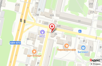Магазин разливных напитков Моршанский купец в микрорайоне Центральный на карте