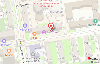 Интернет-магазин товаров для творчества КалинКа на Красном проспекте на карте