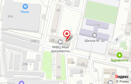 Многофункциональный центр предоставления муниципальных и государственных услуг Мои документы на улице Беляева на карте