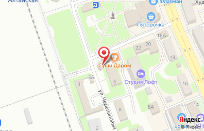 Фирменная сеть пивных магазинов от Форштадтской пивоварни СИBEERЯК Altay в Новоалтайске на карте