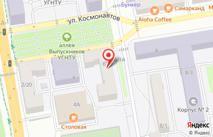 Буфет в Уфе на карте