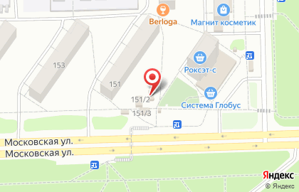 Пекарня Хлебопёк на Московской улице на карте