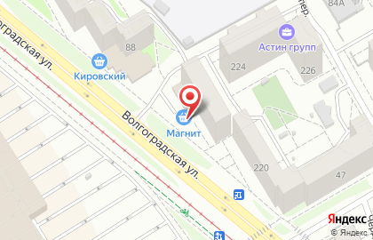 Школа танцев ОрхИДЕЯ на Волгоградской улице на карте