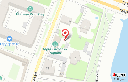 Музей истории г. Йошкар-Олы на Вознесенской улице на карте