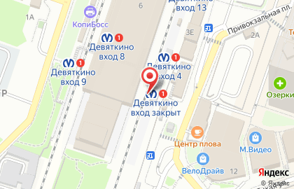 Банкомат ВТБ в Санкт-Петербурге на карте