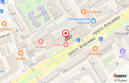 Офис продаж Билайн в Махачкале на карте