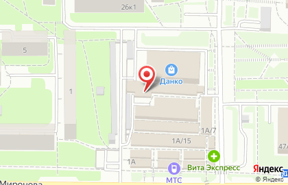 Магазин Садовод на улице Миронова на карте