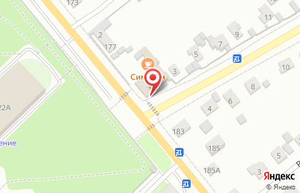 Магазин продуктов Атлантис на карте