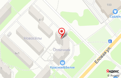 Автошкола Клаксон на Еловой улице на карте