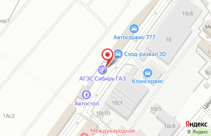 АГЗС СибирьГАЗ на карте