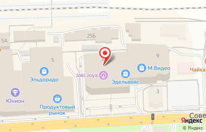 Мебельный салон Ангстрем на Советской улице на карте