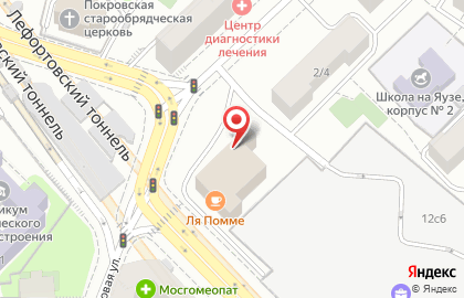 Авиньон-Москва на карте